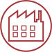 icon_lohnarbeiten Icon Lohnarbeiten Illustration einer Fabrik